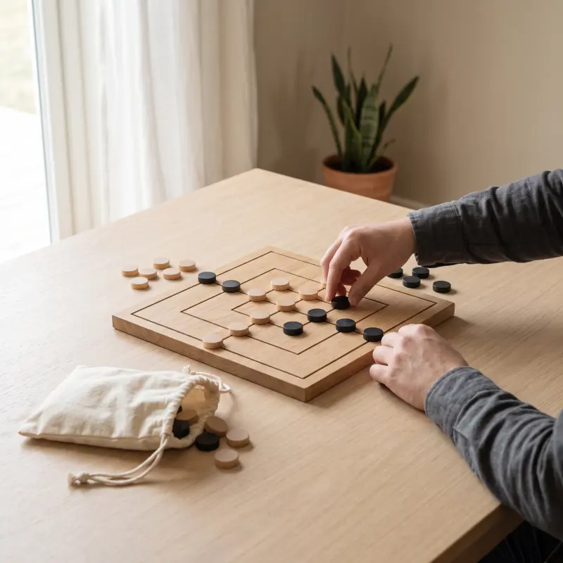 Brettspiele und Geschicklichkeit